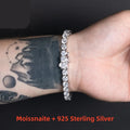 Moissanite Tennis Bracelet – 925 Silver