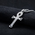 Moissanite Cross Pendant – D Color VVS1 925 Silver Hip Hop Necklace